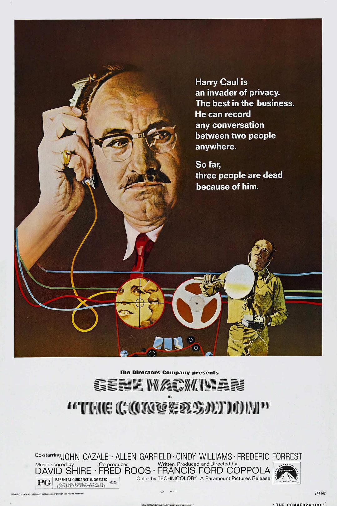 窃听大阴谋 / 对话.The.Conversation.1974.2160p.UHD.Blu-ray.Remux.DV.HDR.HEVC.FLAC1.0-CiNEPHiLES 72.73GB-1.jpg